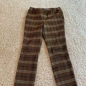 Super stylish plaid pull on pants by I love Tyler Madison iltm size s/p